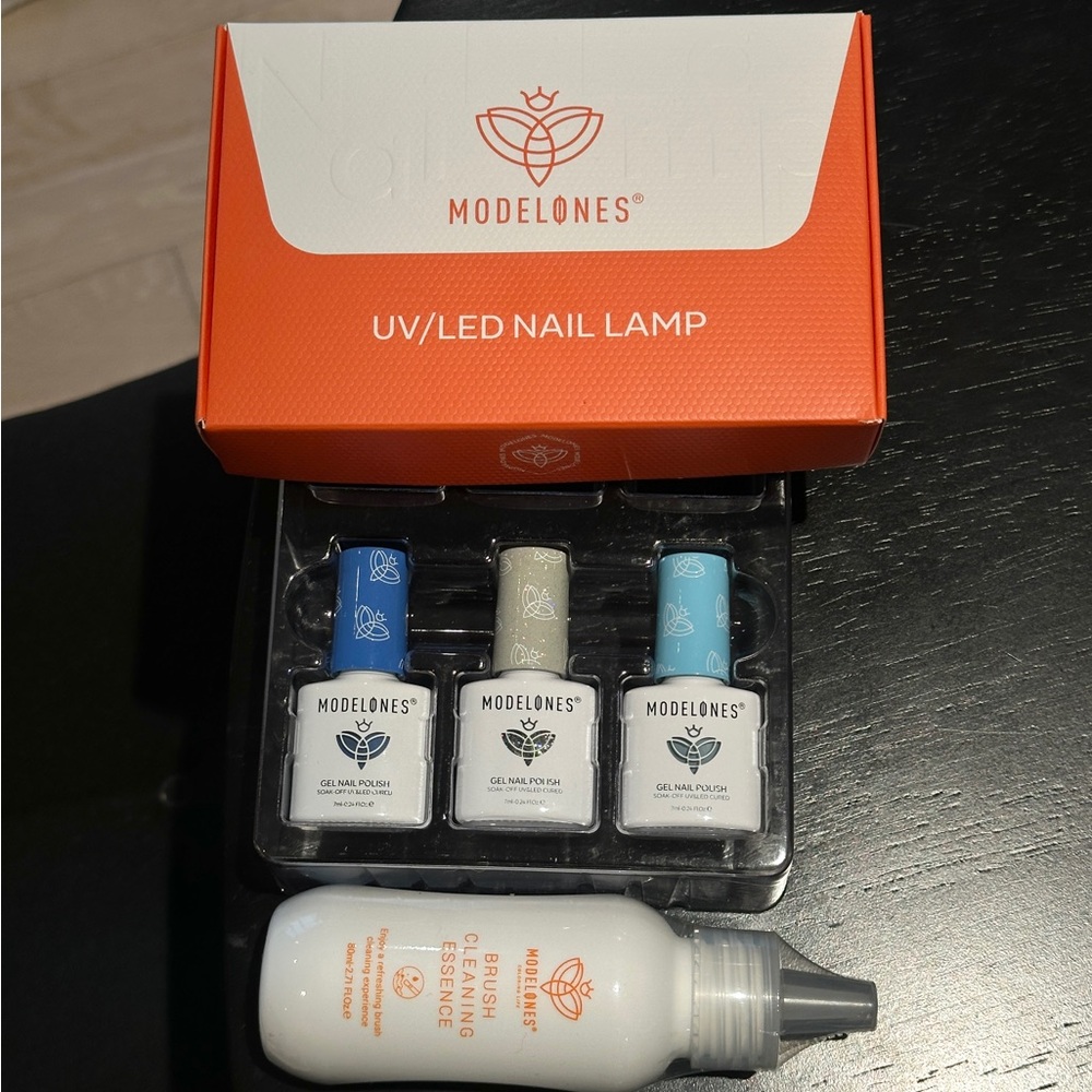 Modelones Gel Nail Polish Set with UV/LED Lamp & Polishes